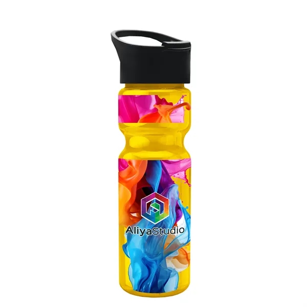Champion - 28 oz. Trans. Bottle - Pop-up Sip Lid... from ASI 40480 Koozie Group
