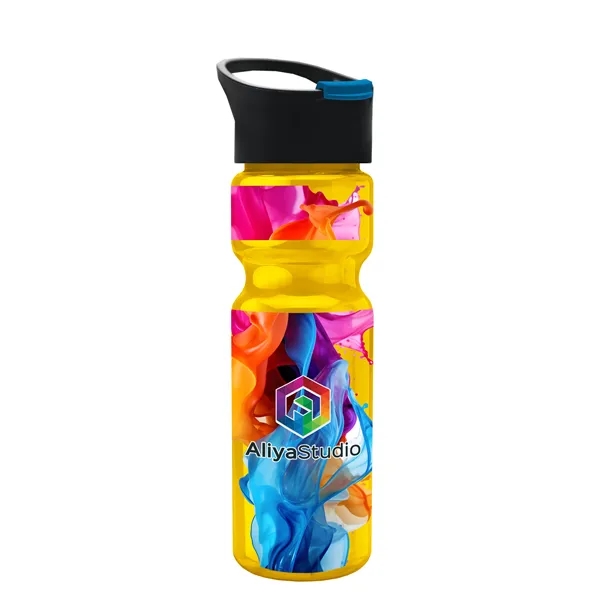 Champion - 28 oz. Trans. Bottle - Pop-up Sip Lid... from ASI 40480 Koozie Group