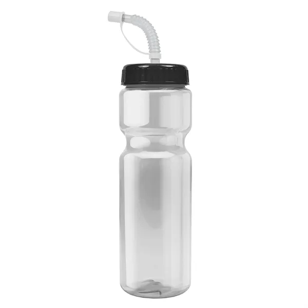 Transparent sports bottle, 28 oz., heavy wall design for multiple use.... from ASI 40480 Koozie Group
