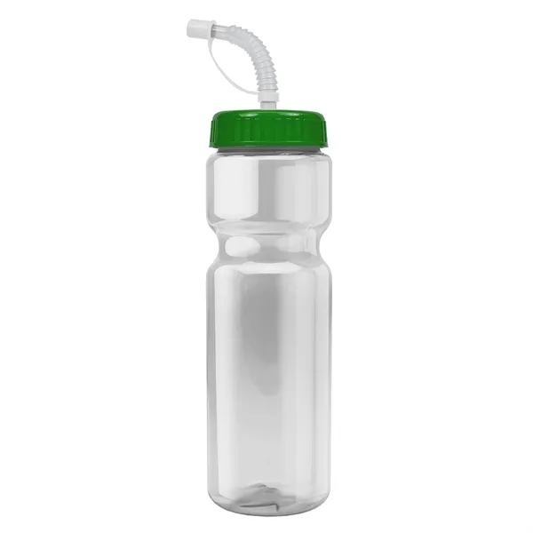 Transparent sports bottle, 28 oz., heavy wall design for multiple use.... from ASI 40480 Koozie Group
