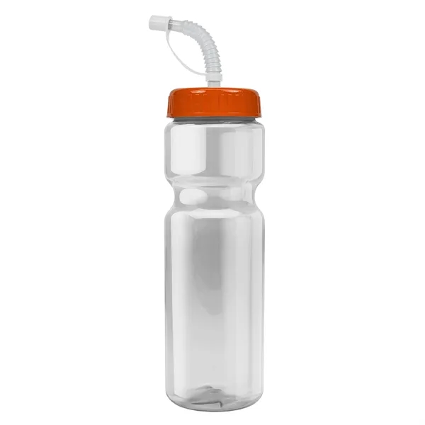 Transparent sports bottle, 28 oz., heavy wall design for multiple use.... from ASI 40480 Koozie Group