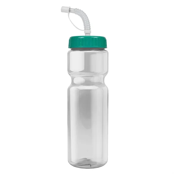 Transparent sports bottle, 28 oz., heavy wall design for multiple use.... from ASI 40480 Koozie Group
