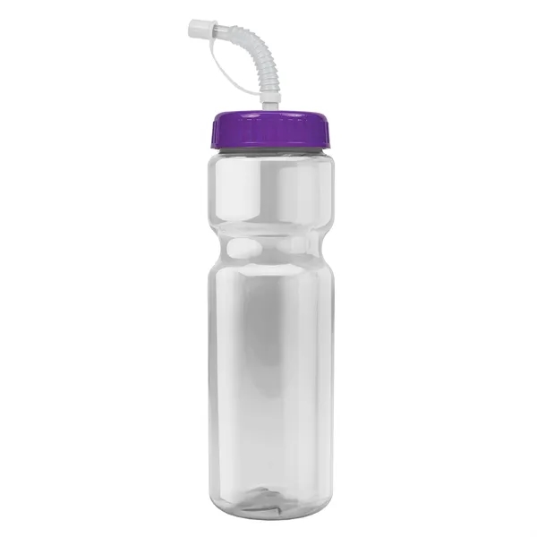 Transparent sports bottle, 28 oz., heavy wall design for multiple use.... from ASI 40480 Koozie Group