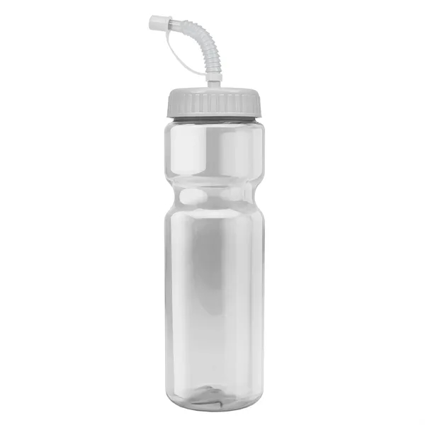 Transparent sports bottle, 28 oz., heavy wall design for multiple use.... from ASI 40480 Koozie Group
