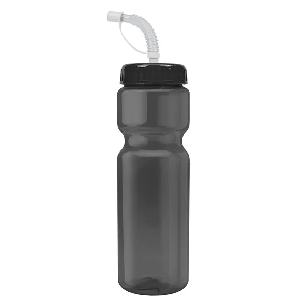 Transparent sports bottle, 28 oz., heavy wall design for multiple use.... from ASI 40480 Koozie Group