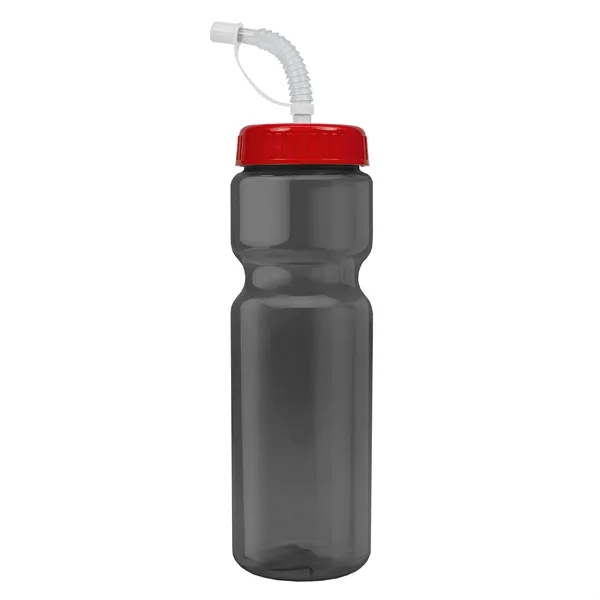 Transparent sports bottle, 28 oz., heavy wall design for multiple use.... from ASI 40480 Koozie Group