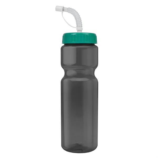 Transparent sports bottle, 28 oz., heavy wall design for multiple use.... from ASI 40480 Koozie Group