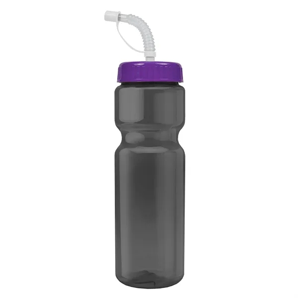 Transparent sports bottle, 28 oz., heavy wall design for multiple use.... from ASI 40480 Koozie Group