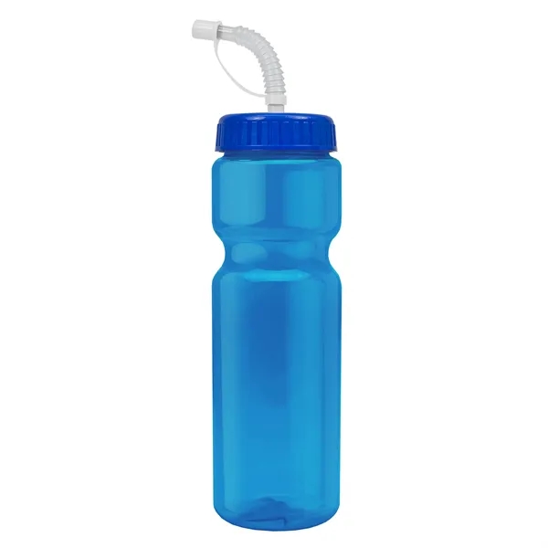 Transparent sports bottle, 28 oz., heavy wall design for multiple use.... from ASI 40480 Koozie Group