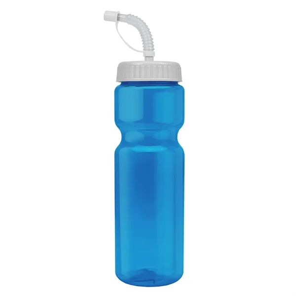 Transparent sports bottle, 28 oz., heavy wall design for multiple use.... from ASI 40480 Koozie Group