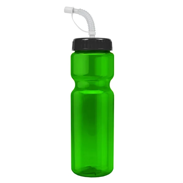 Transparent sports bottle, 28 oz., heavy wall design for multiple use.... from ASI 40480 Koozie Group