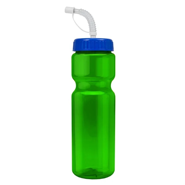 Transparent sports bottle, 28 oz., heavy wall design for multiple use.... from ASI 40480 Koozie Group