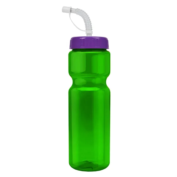 Transparent sports bottle, 28 oz., heavy wall design for multiple use.... from ASI 40480 Koozie Group