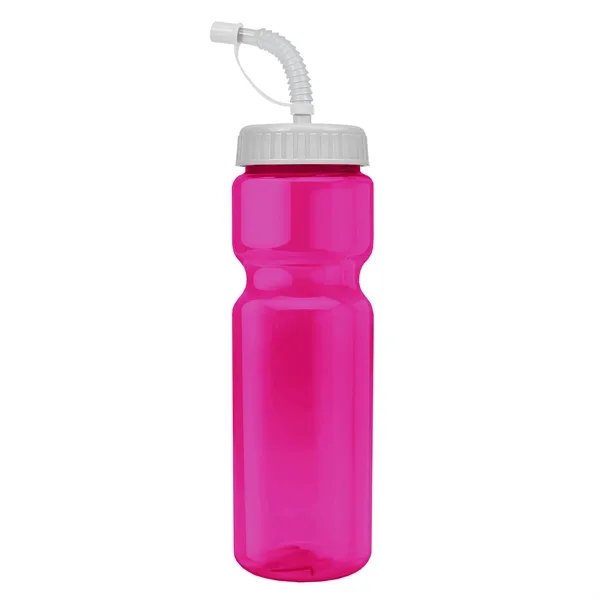 Transparent sports bottle, 28 oz., heavy wall design for multiple use.... from ASI 40480 Koozie Group