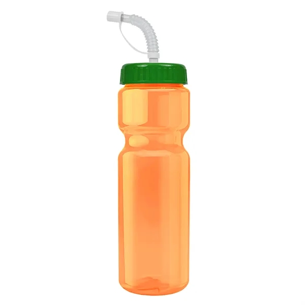 Transparent sports bottle, 28 oz., heavy wall design for multiple use.... from ASI 40480 Koozie Group