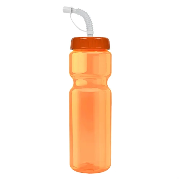 Transparent sports bottle, 28 oz., heavy wall design for multiple use.... from ASI 40480 Koozie Group