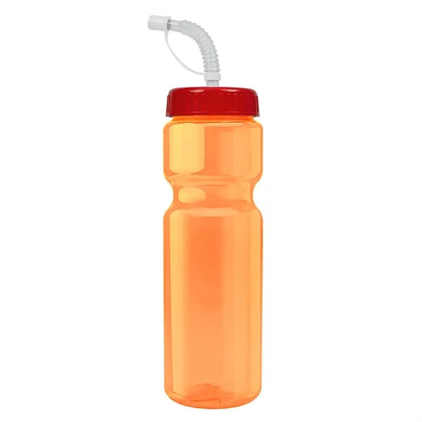 Transparent sports bottle, 28 oz., heavy wall design for multiple use.... from ASI 40480 Koozie Group