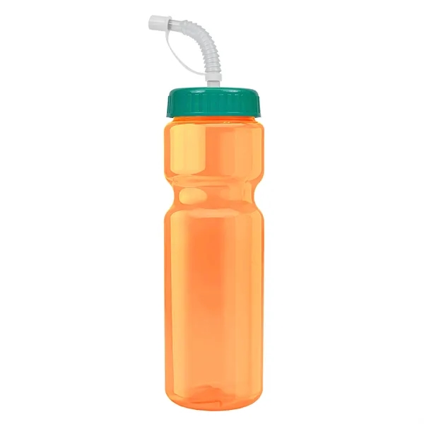 Transparent sports bottle, 28 oz., heavy wall design for multiple use.... from ASI 40480 Koozie Group