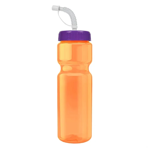 Transparent sports bottle, 28 oz., heavy wall design for multiple use.... from ASI 40480 Koozie Group