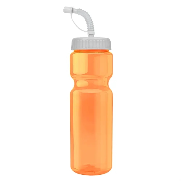 Transparent sports bottle, 28 oz., heavy wall design for multiple use.... from ASI 40480 Koozie Group