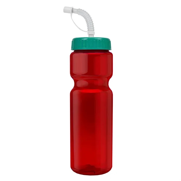 Transparent sports bottle, 28 oz., heavy wall design for multiple use.... from ASI 40480 Koozie Group
