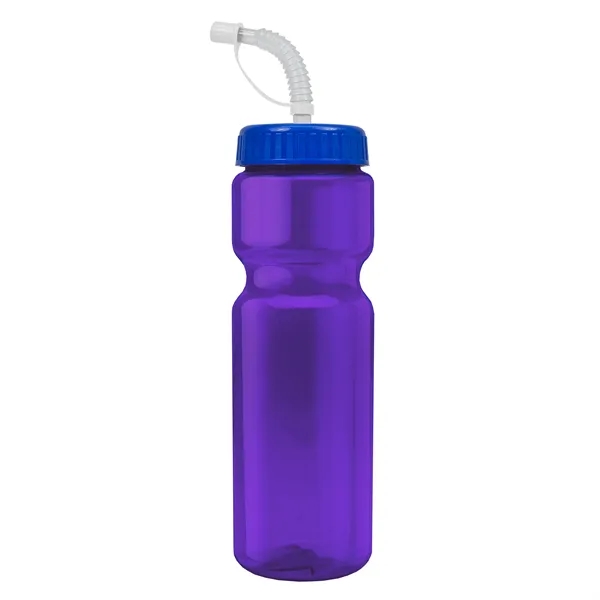 Transparent sports bottle, 28 oz., heavy wall design for multiple use.... from ASI 40480 Koozie Group