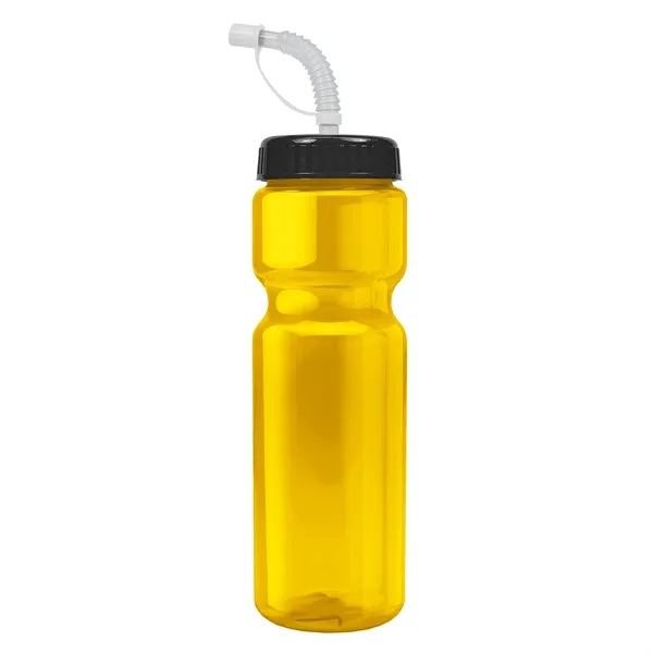 Transparent sports bottle, 28 oz., heavy wall design for multiple use.... from ASI 40480 Koozie Group