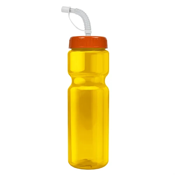 Transparent sports bottle, 28 oz., heavy wall design for multiple use.... from ASI 40480 Koozie Group