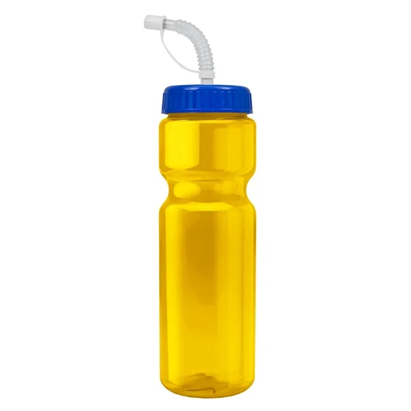 Transparent sports bottle, 28 oz., heavy wall design for multiple use.... from ASI 40480 Koozie Group