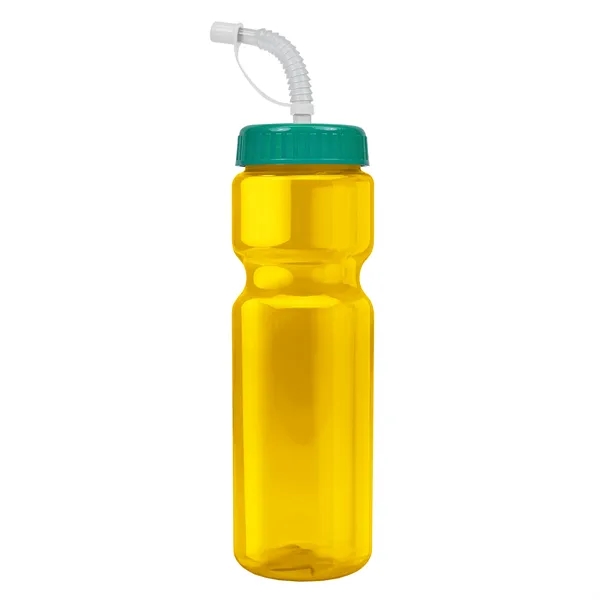 Transparent sports bottle, 28 oz., heavy wall design for multiple use.... from ASI 40480 Koozie Group