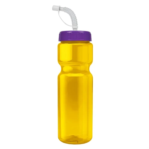 Transparent sports bottle, 28 oz., heavy wall design for multiple use.... from ASI 40480 Koozie Group