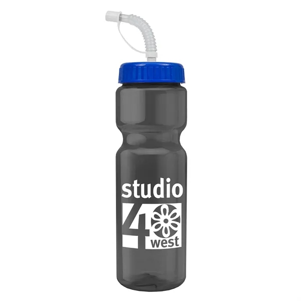 Transparent sports bottle, 28 oz., heavy wall design for multiple use.... from ASI 40480 Koozie Group