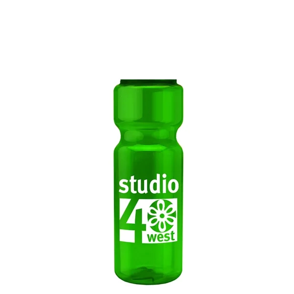 Transparent sports bottle, 28 oz., heavy wall design for multiple use.... from ASI 40480 Koozie Group