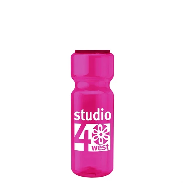 Transparent sports bottle, 28 oz., heavy wall design for multiple use.... from ASI 40480 Koozie Group