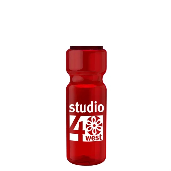 Transparent sports bottle, 28 oz., heavy wall design for multiple use.... from ASI 40480 Koozie Group