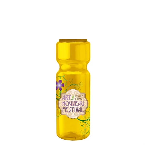 Transparent sports bottle, 28 oz., heavy wall design for multiple use.... from ASI 40480 Koozie Group