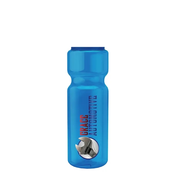 28 oz Transparent Bike Bottle with EZ-Grip Lid. Stay hydrated while... from ASI 40480 Koozie Group
