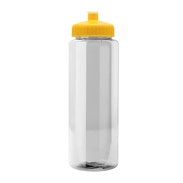 Transparent sports bottle, 32 oz. made of reusable and recyclable PETE.... from ASI 40480 Koozie Group