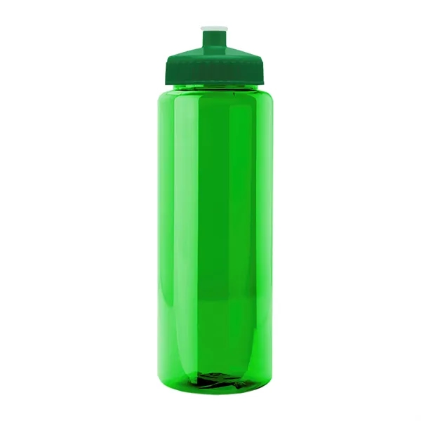 Transparent sports bottle, 32 oz. made of reusable and recyclable PETE.... from ASI 40480 Koozie Group