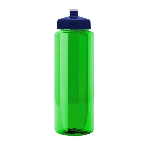 Transparent sports bottle, 32 oz. made of reusable and recyclable PETE.... from ASI 40480 Koozie Group