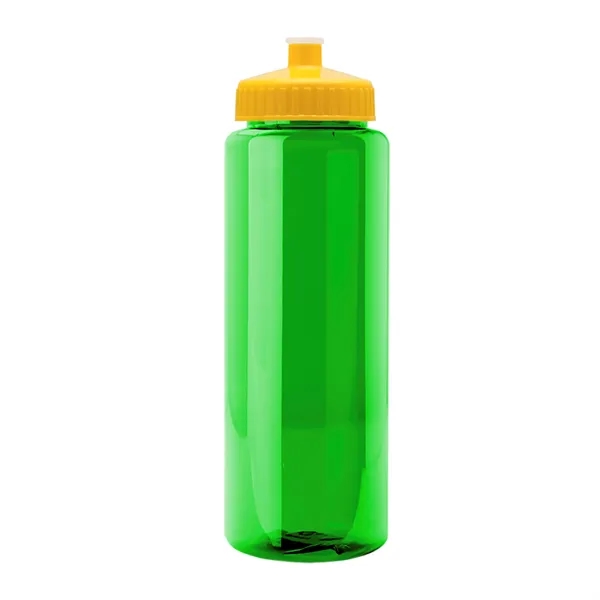 Transparent sports bottle, 32 oz. made of reusable and recyclable PETE.... from ASI 40480 Koozie Group