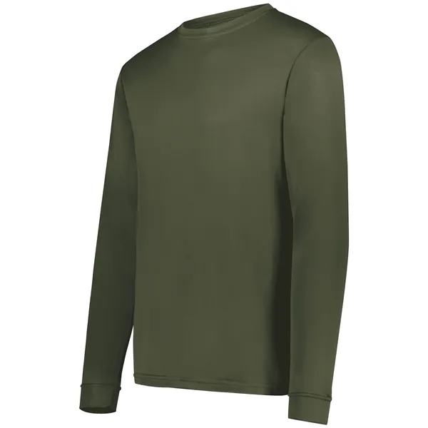 100% polyester wicking long sleeve shirt with set-in sleeves. Sold blank.... from ASI 37461 Augusta Sportswear / Augusta Sportswear, Inc. d/b/a Momentec Brands
