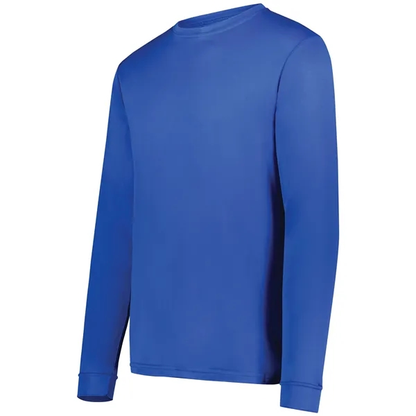 100% polyester wicking long sleeve shirt with set-in sleeves. Sold blank.... from ASI 37461 Augusta Sportswear / Augusta Sportswear, Inc. d/b/a Momentec Brands