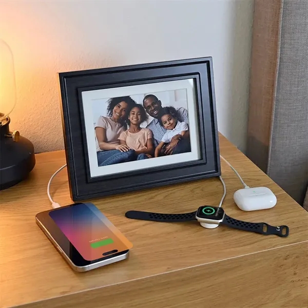 This multifunctional photo frame combines style with convenience.... from ASI 61005 Hirsch Gift Inc