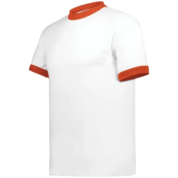 Polyester/ cotton t-shirt with contrasting collar and cuffs.... from ASI 37461 Augusta Sportswear / Augusta Sportswear, Inc. d/b/a Momentec Brands