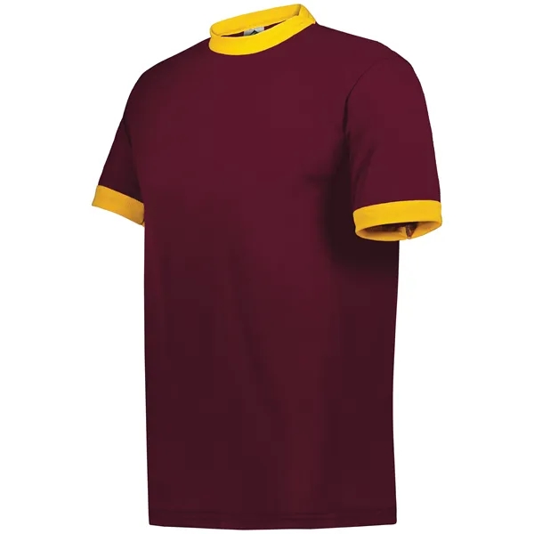 Polyester/ cotton t-shirt with contrasting collar and cuffs.... from ASI 37461 Augusta Sportswear / Augusta Sportswear, Inc. d/b/a Momentec Brands
