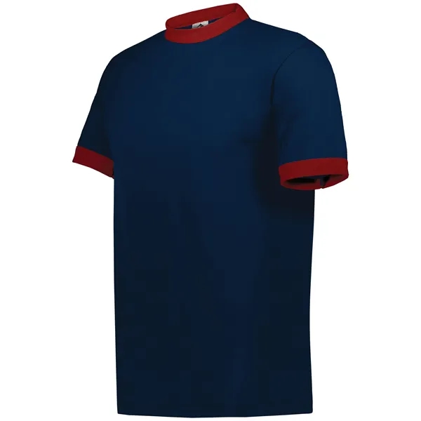 Polyester/ cotton t-shirt with contrasting collar and cuffs.... from ASI 37461 Augusta Sportswear / Augusta Sportswear, Inc. d/b/a Momentec Brands