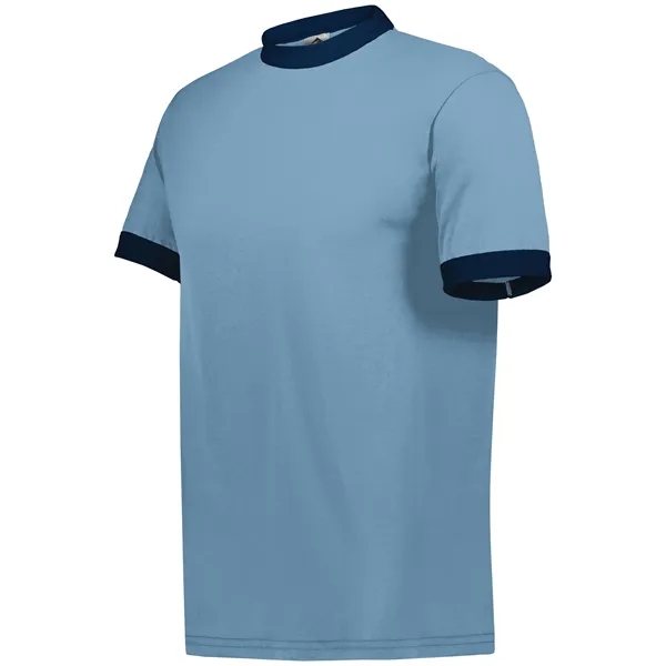 Polyester/ cotton t-shirt with contrasting collar and cuffs.... from ASI 37461 Augusta Sportswear / Augusta Sportswear, Inc. d/b/a Momentec Brands