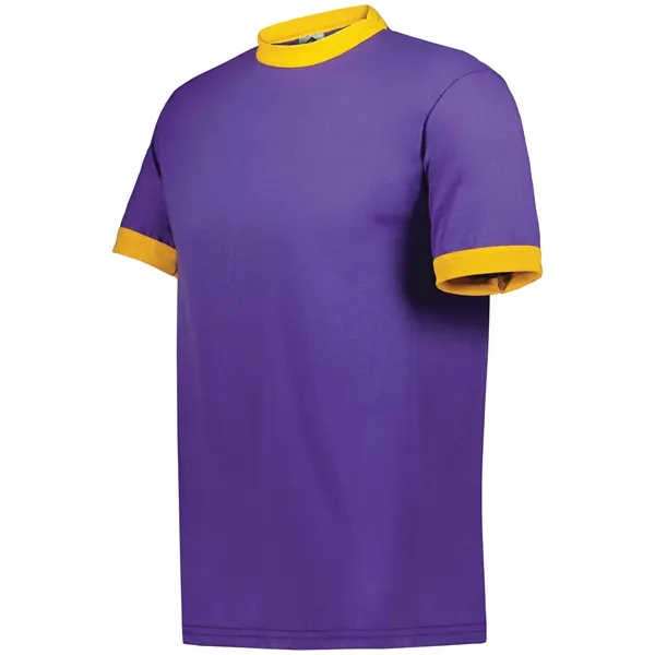 Polyester/ cotton t-shirt with contrasting collar and cuffs.... from ASI 37461 Augusta Sportswear / Augusta Sportswear, Inc. d/b/a Momentec Brands