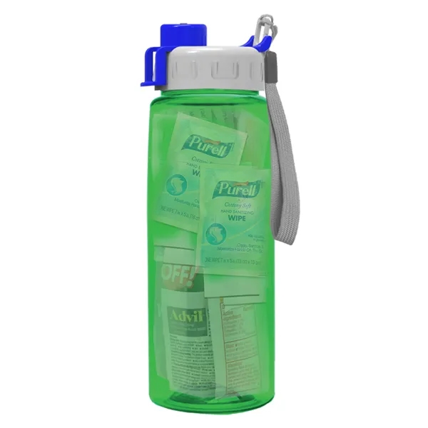 26 oz. Bottle Survival Kit - Snap Lid... from ASI 40480 Koozie Group